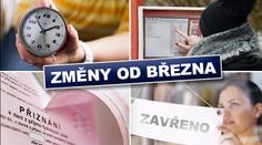 Změny v březnu: Nové jízdní řády i termíny, které nesmíte propásnout