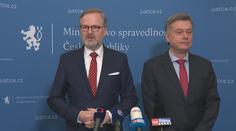Premiér Fiala navštívil ministerstvo spravedlnosti. Programové prohlášení plní aktivně, řekl