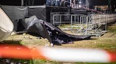 Neštěstí na koncertu v Německu. Obří obrazovku shodil vítr. 28 zraněných