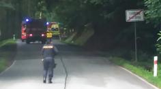 V Krkonoších spadl strom na projíždějící auto. Zemřela řidička, případ řeší GIBS