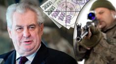 Vyhozené peníze! Zemanova stráž nakoupila odstřelovací pušky za miliony, které nesmí použít
