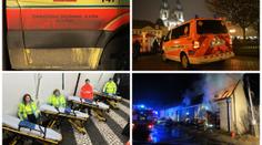 Zranění, bitky a požáry: Záchranáři měli na silvestra napilno!