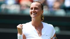 Kvitová je ve čtvrtfinále Wimbledonu! Ve dvou setech vyřídila Suarez-Navarrovou