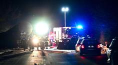 Policejní honička na Nymbursku. Řidič i spolujezdec zemřeli po srážce s cisternou