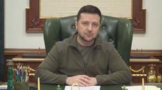 "Jsem v Kyjevě a nebojím se." Prezident Zelenskyj zveřejnil video ze své pracovny