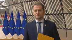 Trapas v Bruselu. Zmatený Matovič se po projevu chytal za hlavu! VIDEO