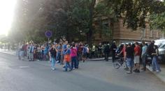 Varnsdorfem prošla tisícovka demonstrantů...