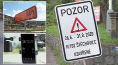 Chcete v létě na Slapy? Objížďka 25 km a semafory vás zbrzdí o hodinu