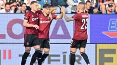 Sparta na Slovácku nezaváhala, dvěma góly rozhodl Kuchta. Slaví i Plzeň
