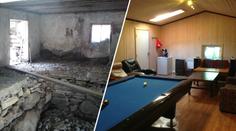 Muž přestavěl přes 100 let starou stodolu! Má z ní pánskou klubovnu