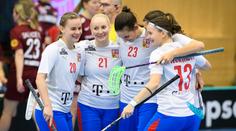 České florbalistky deklasovaly Lotyšsko, pět gólů nasázela Řepková