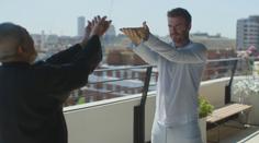 VIDEO: David Beckham si vyzkoušel čínské bojové umění, trénoval i duševní pohodu