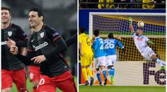 Famózní volej i krásný přímák. TOP góly play-off Evropské ligy
