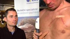 Zraněný paralympik Ježek ukázal jizvu. Rychle se léčí a chce do Ria