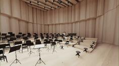 Přípravy Vltavské filharmonie míří dál. Odborníci testují akustiku budoucího sálu