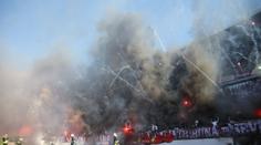 Slavia slavila titul, ale fanoušci to přehnali. Sešívaní zaplatí pokutu!