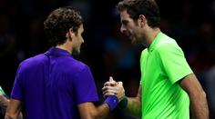 Semifinále Turnaje mistrů bude hrát i Del Potro. Federera čeká Murray