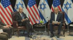 Biden slíbil Izraeli podporu. Váš stát je založen na svobodě, spravedlnosti a míru, řekl
