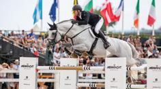 Opatrný vybojoval na parkurové Grand Prix v Praze stříbro, vyhrál Romp
