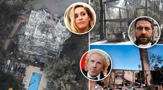 Luxusní sídla holywoodských hvězd lehla popelem. Tohle zbylo