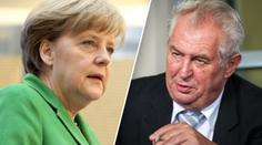 Zeman se pustil do Merkelové: Udělala dvě chyby, řekl prezident