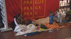 Vláda buduje stanové městečko pro uprchlíky. Praha jejich nápor nezvládá