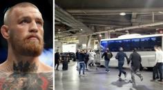 VIDEA: Šílený McGregor zaútočil na autobus! Skončil v poutech!