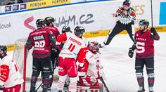 Sparta doma zničila Olomouc. Litvínov se přiblížil soupeřům na sedm bodů