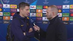 Už jsem zapomněl, jaké je hrát v minus 7 stupních, řekl Lewandowski. Flick ocenil Slavii