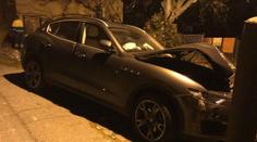 Maserati zbouralo přípojku plynu. Opilý majitel auta se smál
