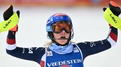 Jako první v historii. Shiffrinová vyhrála svůj stý závod ve Světovém poháru
