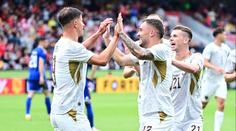 Češi v přípravě na MS porazili Kosovo. Zářil Hložek, Horníček přišel o čisté konto