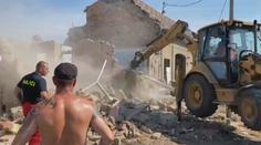 V Mikulčicích začala demolice, k zemi musí desítky poničených domů
