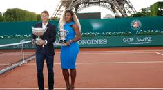 FOTO: Před Eiffelovkou to byl samý SVAL! Pózovali Nadal a Serena Williamsová