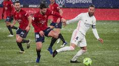 Ve Španělsku je sníh! Fotbalista Sergio Ramos uspořádal koulovačku