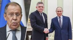 Lavrov si pustil pusu na špacír. Prozradil, o čem Fico jednal s Putinem