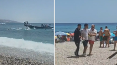 VIDEO: Ve Španělsku se vylodili migranti přímo na pláži. Chytali je i turisté