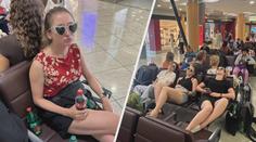 Češi uvázli na letišti v Itálii. Nejsou schopni nám říct, co se děje, zlobí se moderátorka Novy