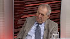 Miloš Zeman: Z vlády bych nikoho nevyhazoval. Je profesionální