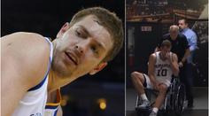 VIDEO: Nenápadné zranění v NBA, basketbalista pak odjel na vozíku!