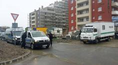 Zátah cizinecké policie v Praze: Ze stavby odvezla dělníky