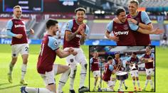 Backstreet Moyes! Hráči West Hamu slavili jako kapela, teď mají i název