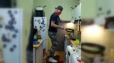 Borec na konec aneb Jak trénovat rovnováhu při vaření večeře