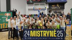 Basketbalistky USK vyhrály 15. titul v řadě. Ve finále nedaly Žabinám šanci