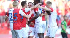 Mašina Slavia! Opavu přehrála 3:1, ve hře zcela dominovala