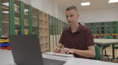 Student Filip se stal mistrem světa ve zpracování textu. Je mu teprve 16 let