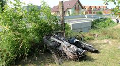 Další nehoda motorkáře! Podívejte se, jak dopadl
