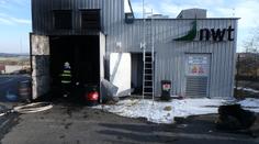 Požár bioplynové stanice: Popálený muž a škoda 18 milionů