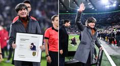 Danke, Jogi. Fanoušci se rozloučili s úspěšným trenérem krásným choreem