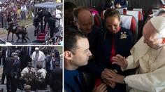 Divoká cesta papeže Františka! Srážka s koněm a svatba v letadle
